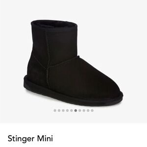 Emu Stinger Mini Black Winter Boots